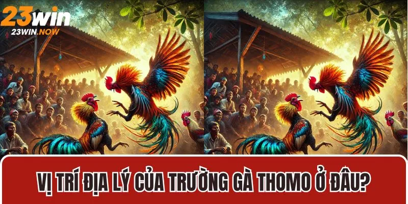 Luật Đá Gà Thomo | Hướng Dẫn Chi Tiết Nhất Từ Sân Chơi 23Win 9 Vị trí địa lý của trường gà thomo ở đâu?